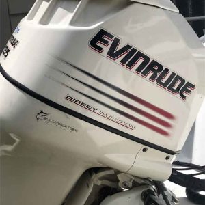Evinrude Engine Close Up