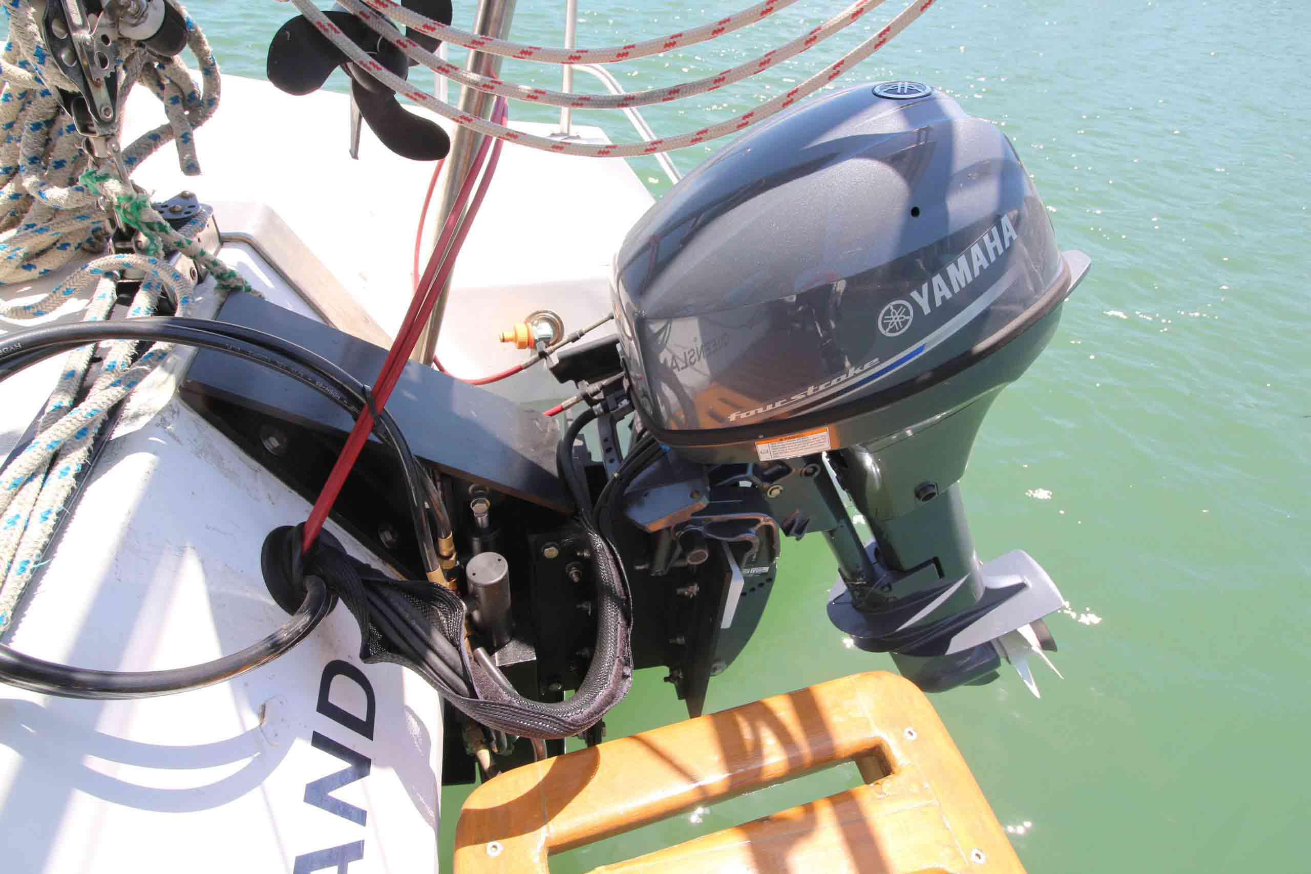 Custom outboard motor extension brackets aquamarine repair services
